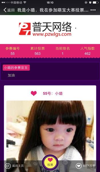 微信投票活动 微信投票活动